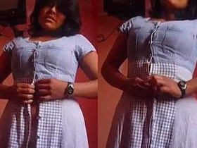 A cute girl's pussy gets a treat from her boyfriend