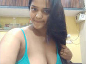 Desi babe with big boobs gets wild in part 1 of the video