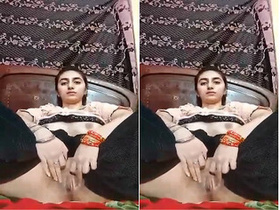 Exclusive footage of a cute girl from Paki showing off her pussy