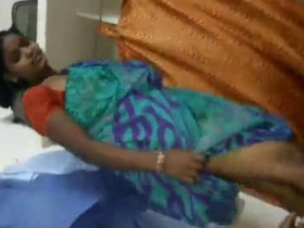 Indian bhabi saves her husband's pussy from cumshots