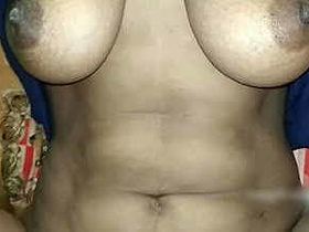 Indian couple rides each other in reverse cowgirl position