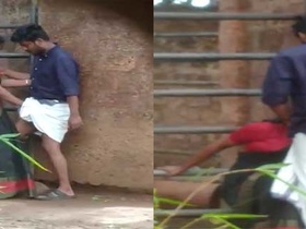 Indian village girl gets naughty with outdoor sex in hidden camera video