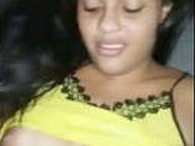 A stunning girl is pleasure riding her partner