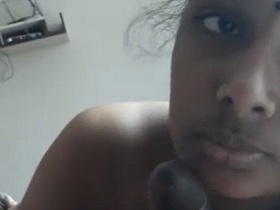 Watch this Tamil girl in action as she expertly sucks cock in a sensual video