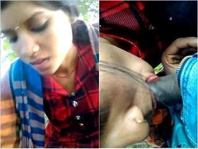 Horny bhabhi gives a sloppy blowjob to her exclusive partner