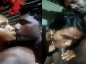 Indian couple indulges in steamy sex at home in MMC video