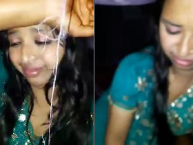 Desi girl masturbates with fingers exposed on camera