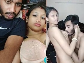 Naughty Kat and her partner in steamy tango video