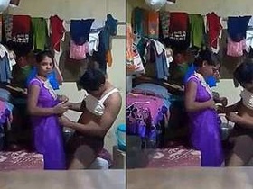 Desi Aldeia's wife gives her father a blowjob and gets fucked in the ass