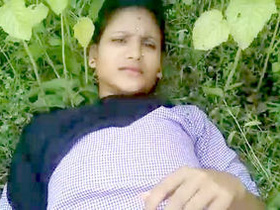 Blonde Indian girl gets fucked in the great outdoors