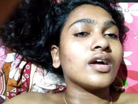 Sasha, the cute Indian college girl, experiences intense sex
