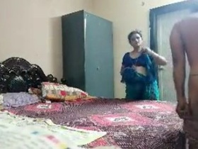 Desi village bhabi's first sexual encounter with her father