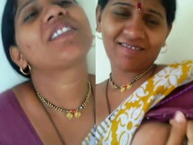 Watch a Desi babe with massive breasts in this steamy video