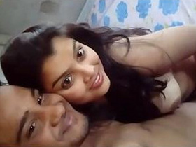 Indian lover enjoys foreplay with breasts and oral sex in HD video
