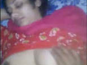 Indian wife's big cock play