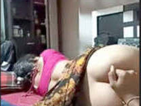 Anju Bhabi's hot body gets filmed by her lover in HD