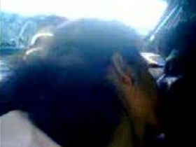 Tamil couple has sex in their car
