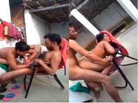 Desi wife gives oral and has sex with her recording husband