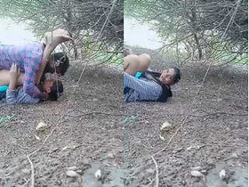 Desi bhabhi's outdoor adventure with her lover - Part 1