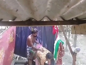 Bangladeshi wife gets wild outdoors with Devar