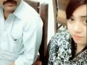 Beautiful couple enjoys doggy style sex