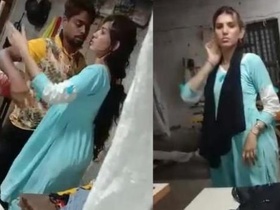 Desi lover caught in the act of fucking