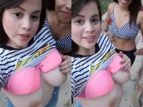 Busty babe with huge boobs gets fucked hard