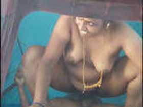 Desi aunt rides her husband in Tamil video