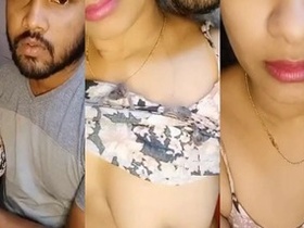 Indian bhabhi's big boobs and hot MMS