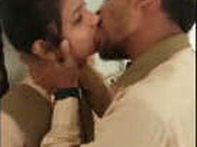 Indian college girl kisses in the library, sends MMS