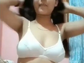 Admire the stunning Indian teen in this video