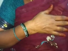 South Indian aunty's pussy gets licked and fucked