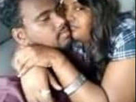 Telugu girl gives a blowjob in a car
