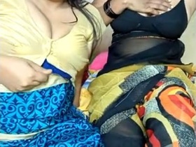 Geeta's mature aunty shows off on camera