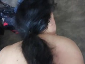 Indian mommy gets railed from behind by big black cock