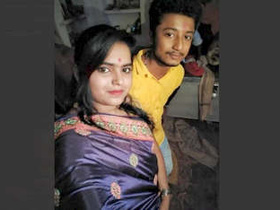 A sexy Indian woman strips and dances in front of husband on video call