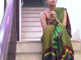 Desi babe gets naughty in Indian sex film
