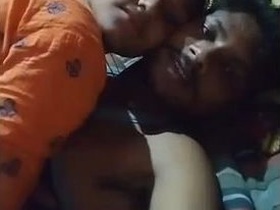 Desi teen kisses and sucks off her partner's cock