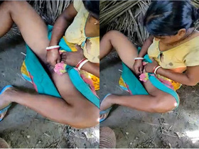 Amateur Indian wife shaves her bush in exclusive video