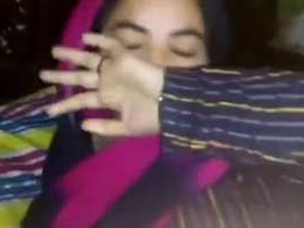 Indian Muslim babe Mushra gets fucked hard by her boyfriend