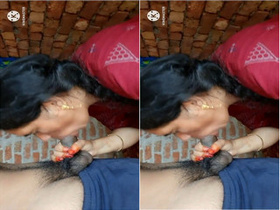 Exclusive video of a desi bhabhi giving a blowjob and getting fucked