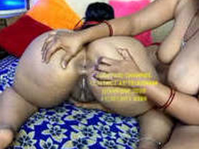 Indian lesbian bhabhi's steamy show