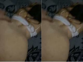 Part 2 of a cute Indian couple having oral and intercourse