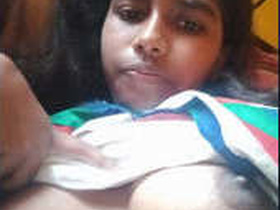 Dusky beauty: Amateur Euro teen's video update in part 4