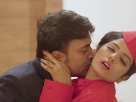 Desi sex web series featuring Indian flight attendant Kirti in HD