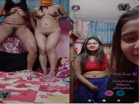 Indian lesbians get naughty in exclusive porn video