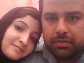 Hot Kashmiri couple indulges in romance and boob sucking