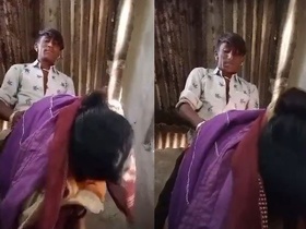 Desi MMS scandal: Adivasi bhabhi gets fucked from behind in the village