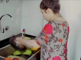 A mature housewife gets fucked by a man on the second floor, who is referred to as haze