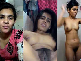 Watch a stunning Indian girl in a bathing suit in this steamy video